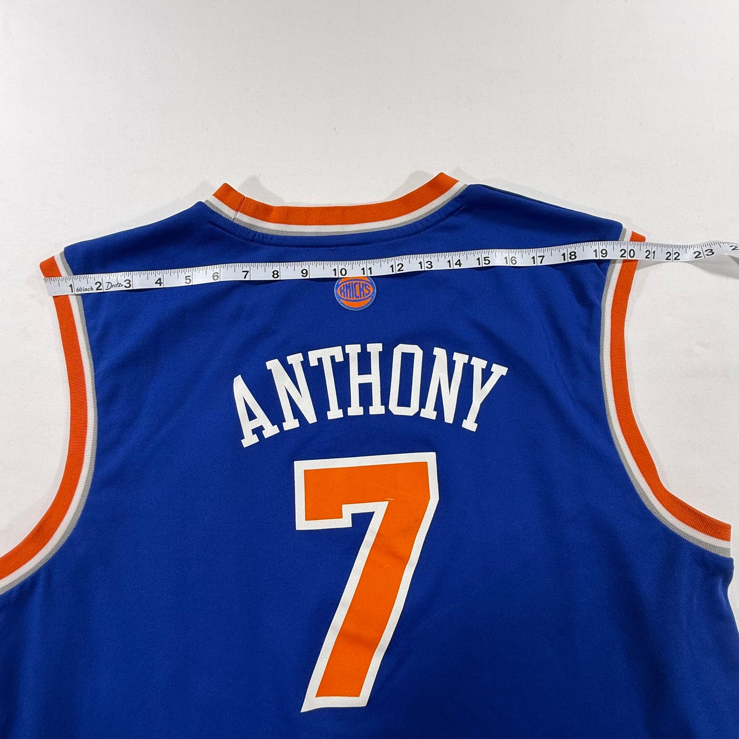 Adidas New York Knicks Carmelo Anthony # 7 NBA Basketball Jersey Size L