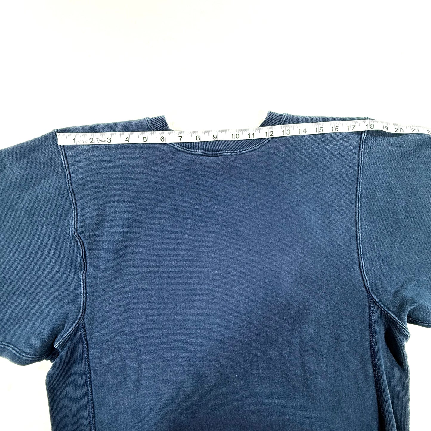 Vintage Champion Reverse Weave 90s Tufts University Crewneck Sweatshirt Navy Blue Size M