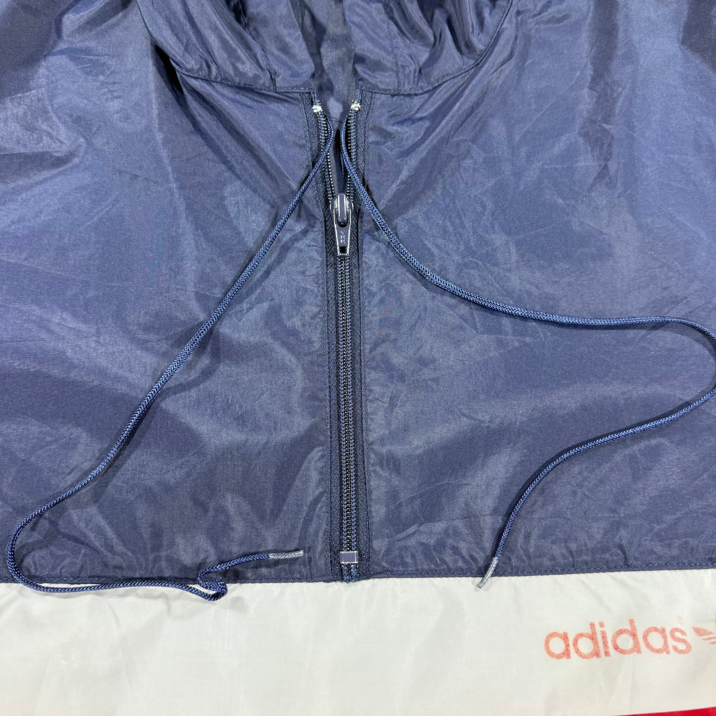 Half zipper, drawstrings