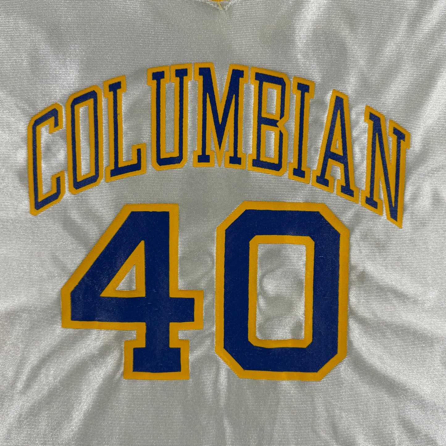 Columbian 40 Printed Text Front