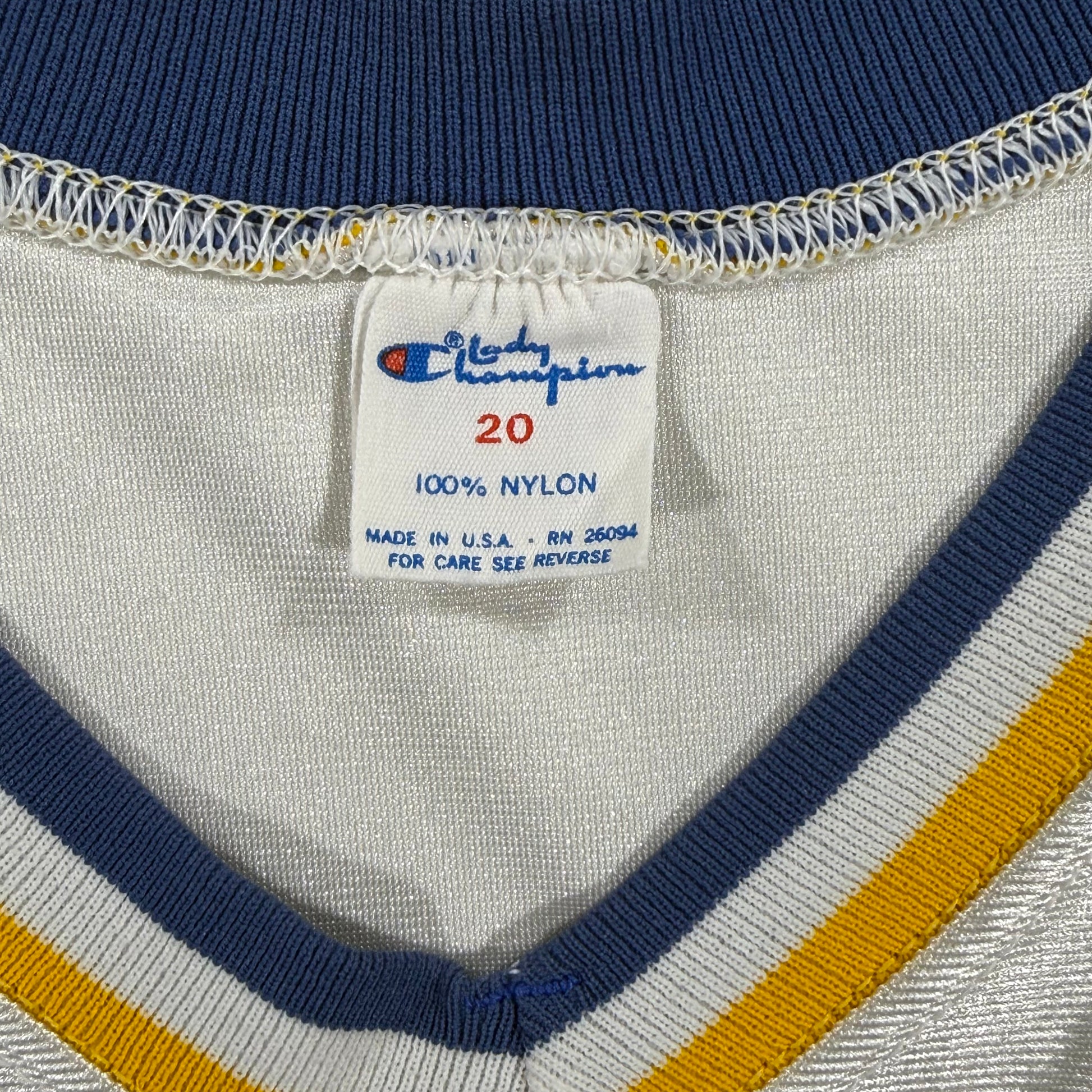 Lady Champion Label Tag