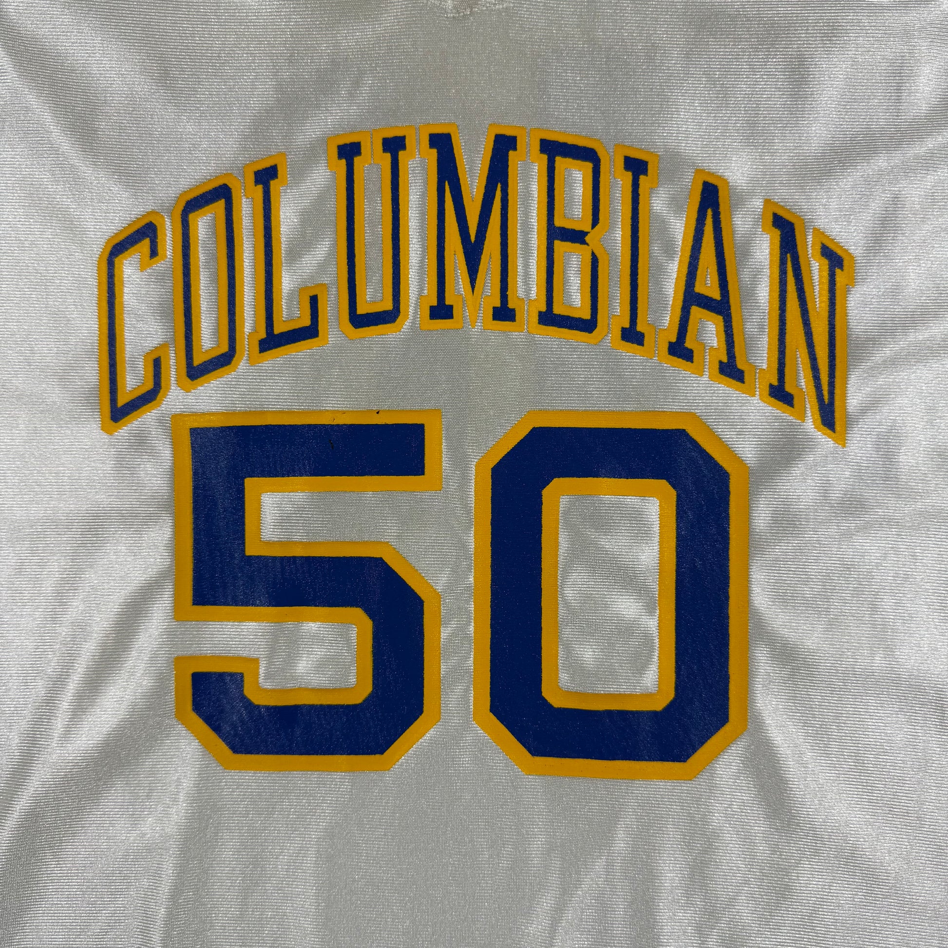 Columbian 50 Printed Text Front 