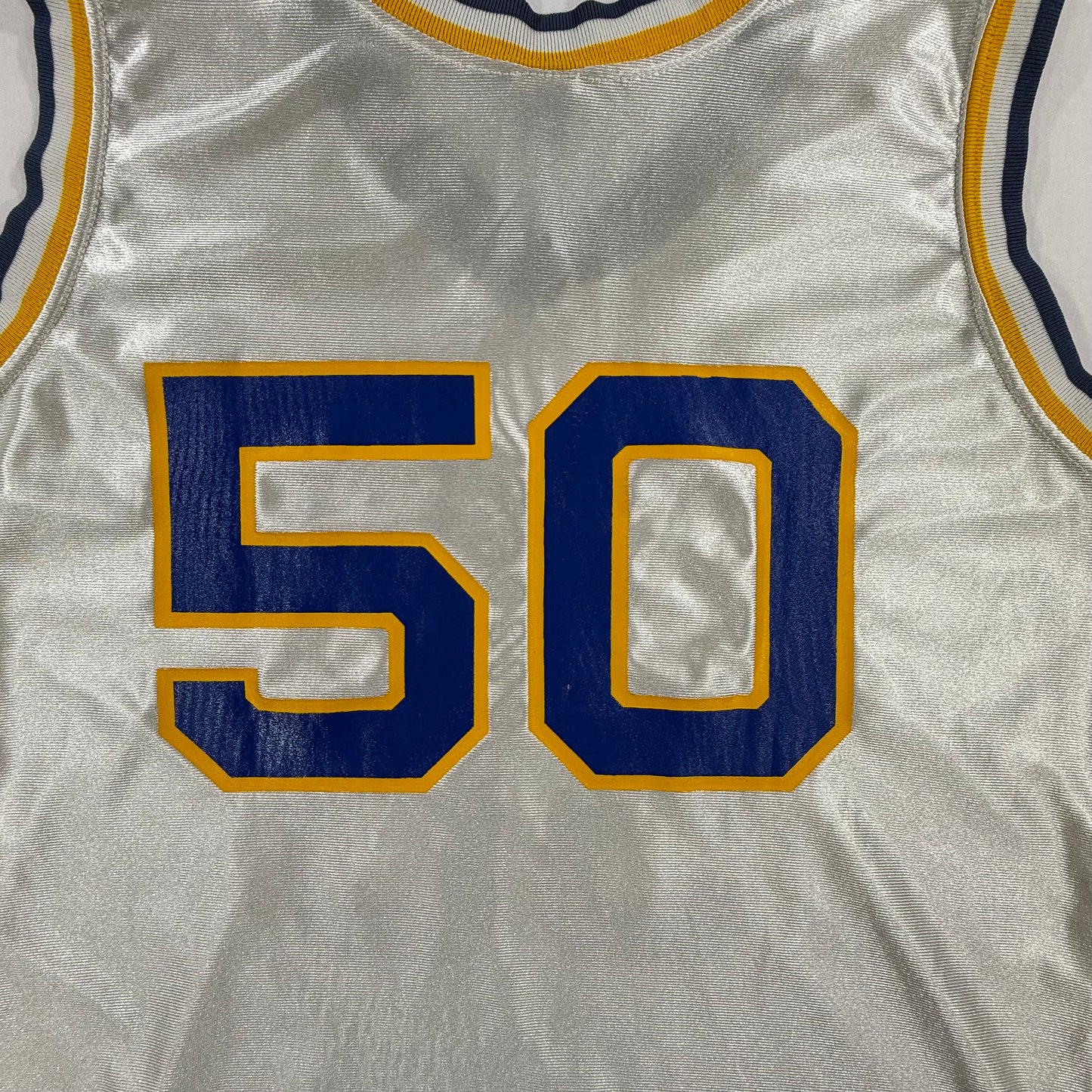 Number 50 printed text on back