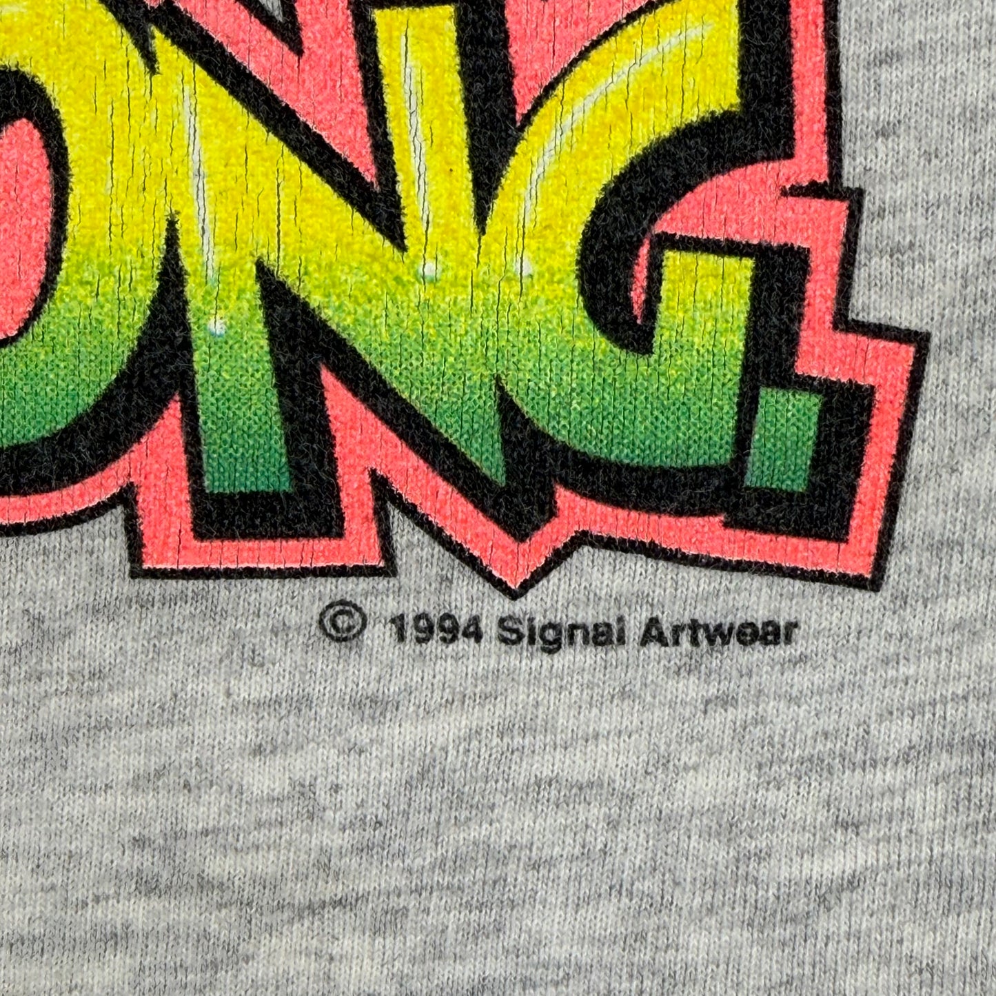 Vintage Signal Artwear 1994 Grey Tank Top IT'S BEEN MONDAY, ALL WEEK LONG Graphic T-shirt Size L