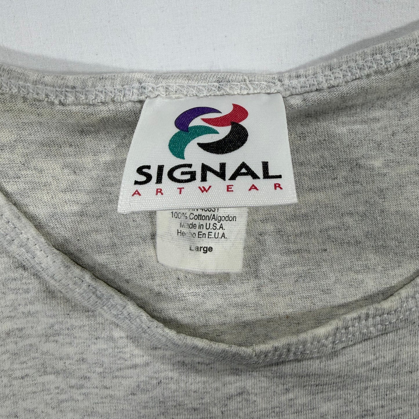 Signal Artwear label tag
