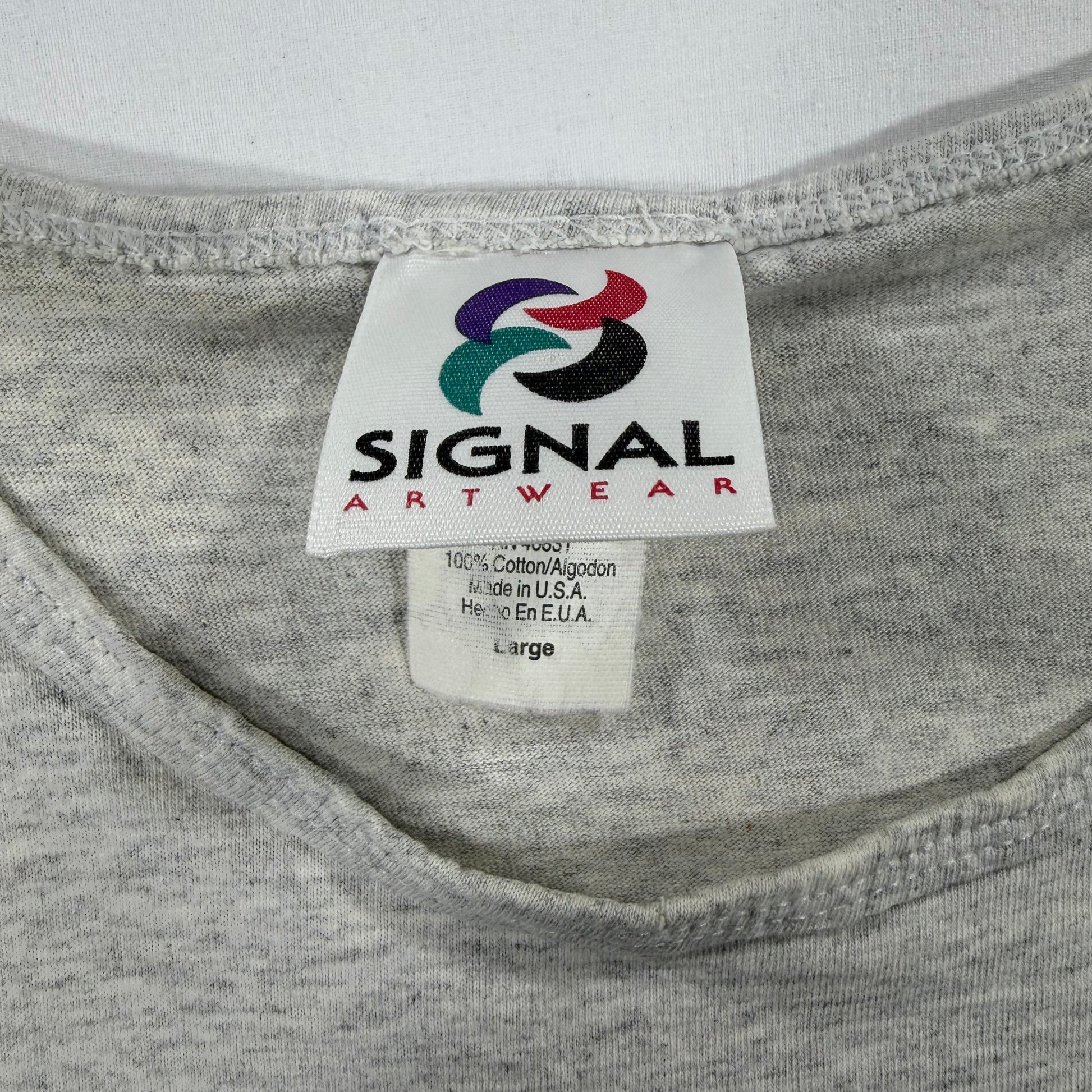 Signal Artwear label tag