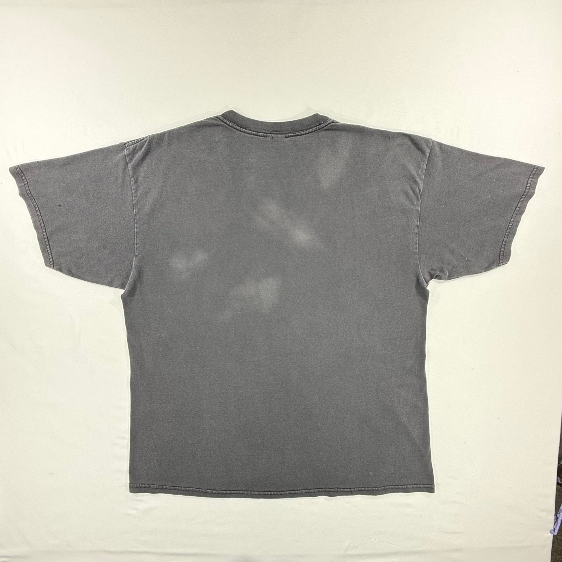 Vintage Gear Ink. New Orleans 1998 Muddy Waters Graphic Black T-shirt Back